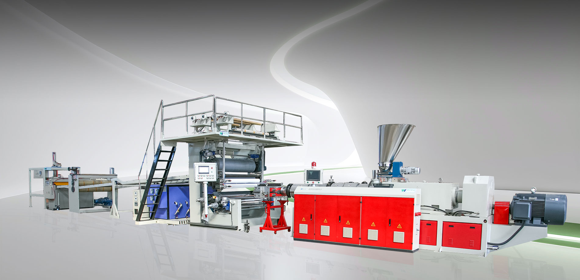 Flooring & Plastic Extrusion Machines